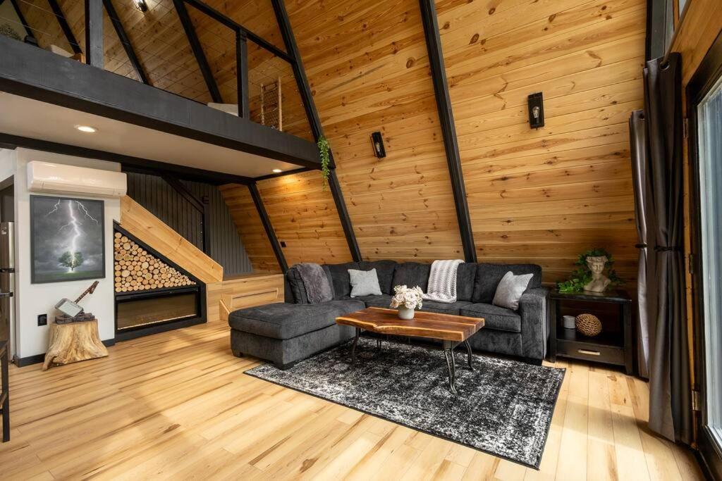 Valhalla Cabins Aframes With Hot Tubs & Sauna Cosby Exterior foto